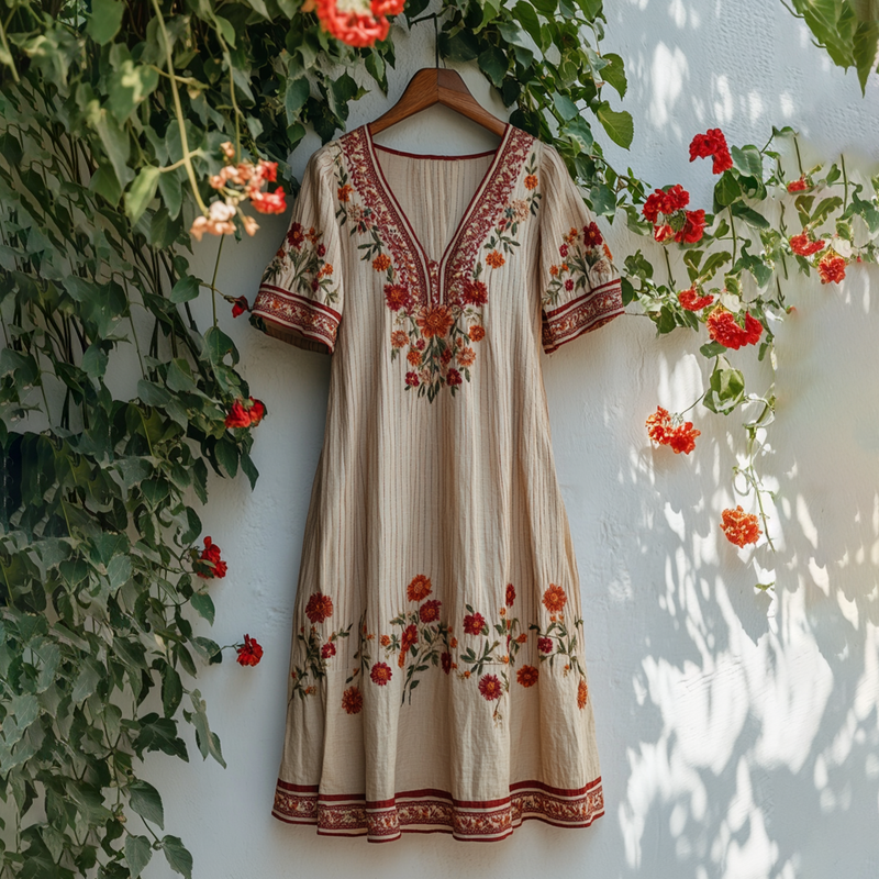 Vestido bellamente confeccionado