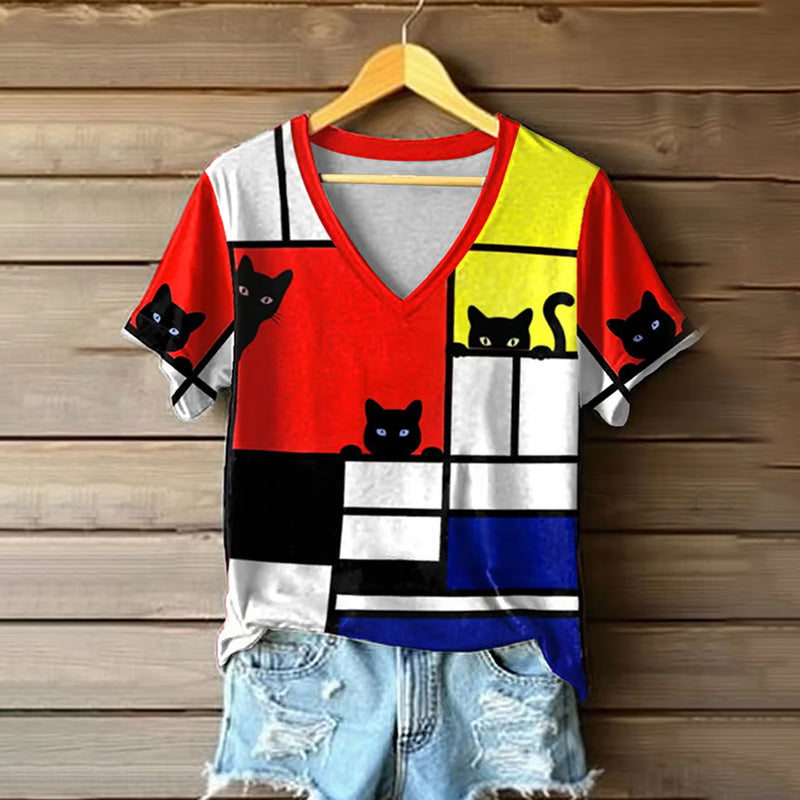 Camiseta de diseño cuidado