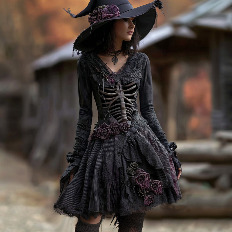 Vestido vintage clásico