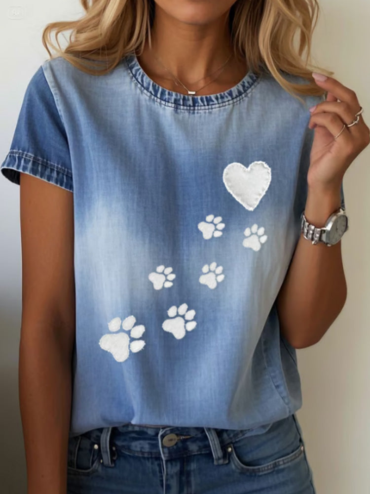 Camiseta de estilo vintage atemporal