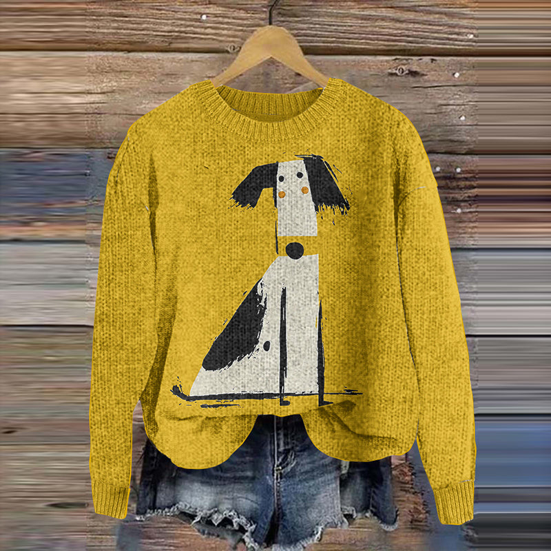 Suéter de inspiración vintage