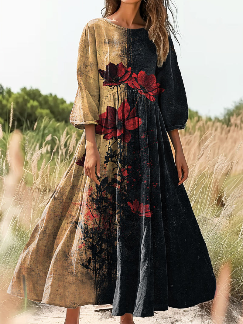 Vestido de inspiración vintage