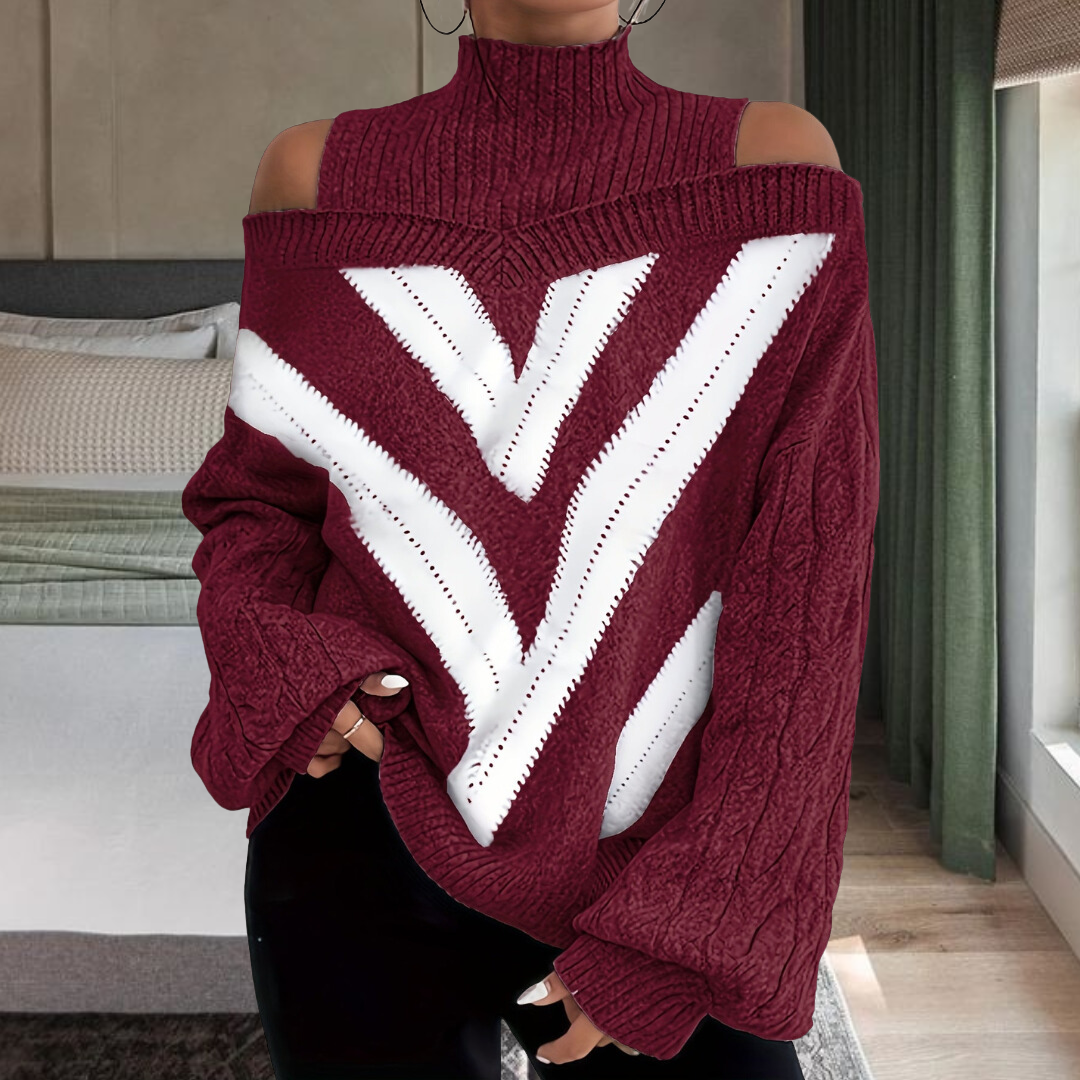 Suéter de estilo vintage atemporal