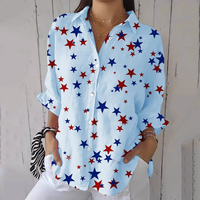 Camisa de estilo vintage atemporal