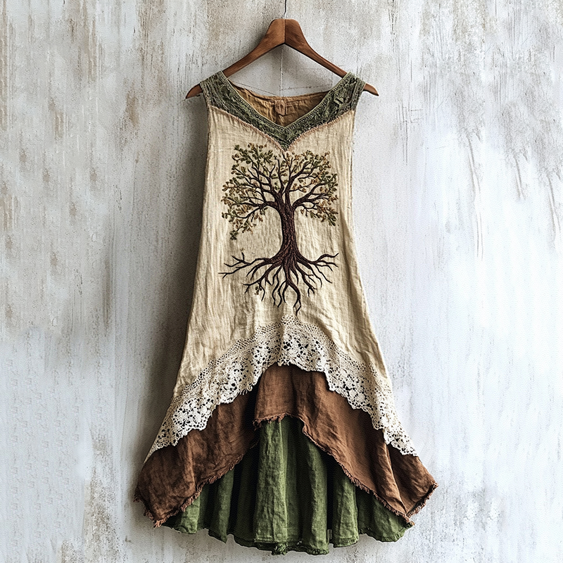 Vestido de diseño cuidado