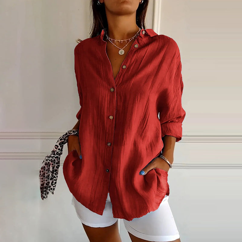 Camisa de estilo vintage atemporal