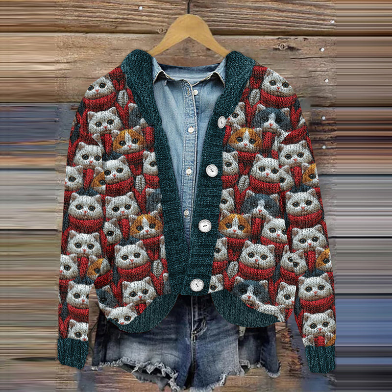 Cárdigan de estilo vintage atemporal