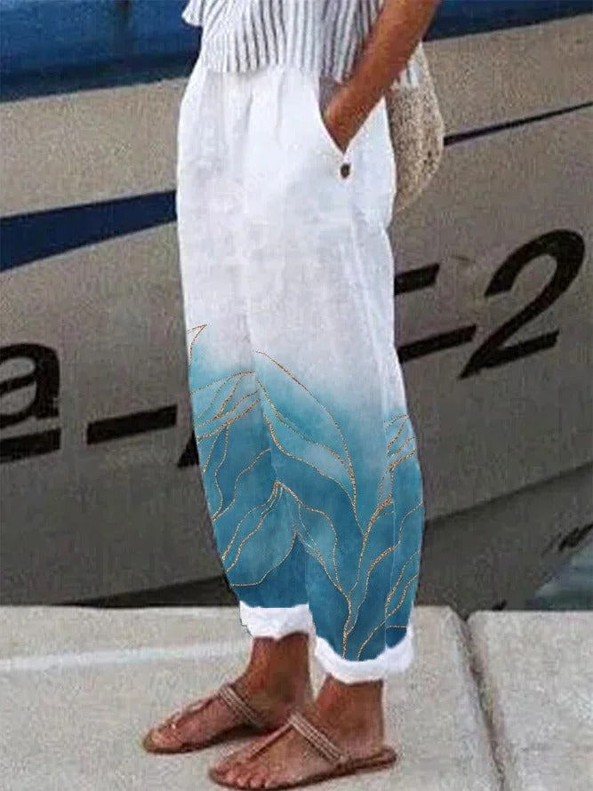 Pantalones de diseño cuidado