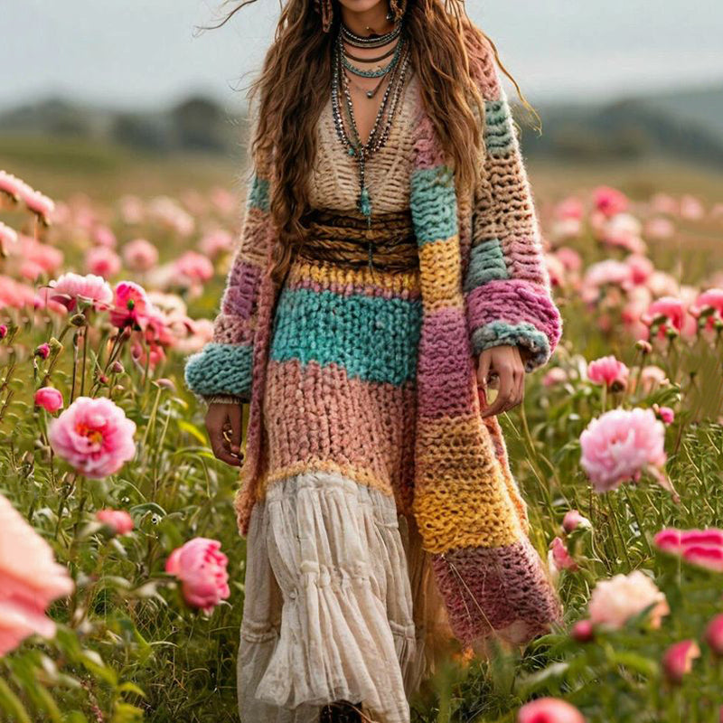 Cárdigan de estilo vintage atemporal