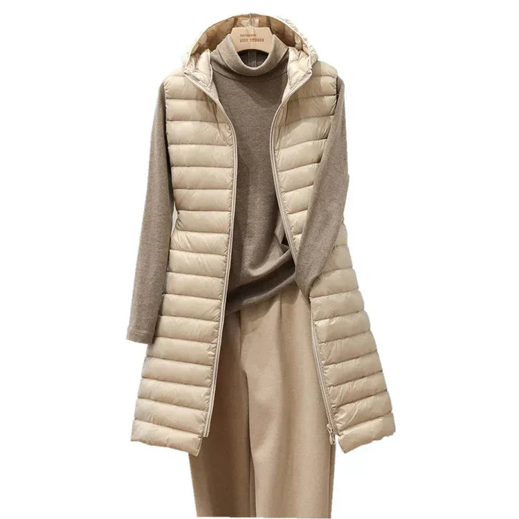 CM | Sudadera de algodón con capucha para mujer