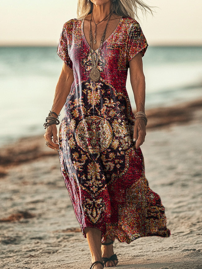 Vestido de estilo vintage atemporal