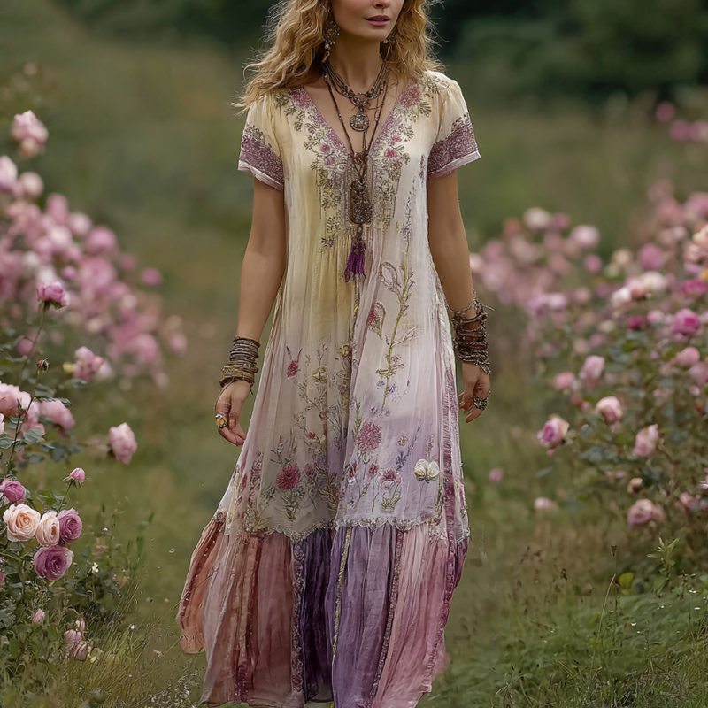 Vestido de inspiración vintage