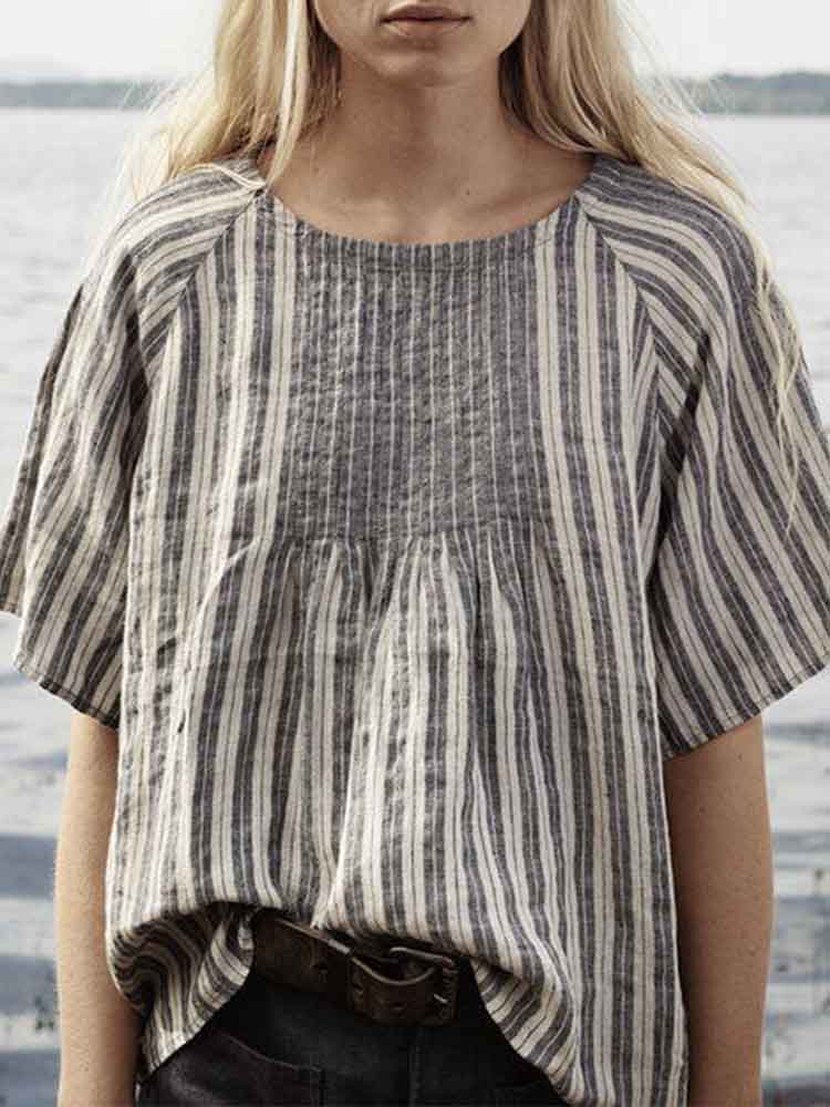 Camisa de estilo vintage atemporal