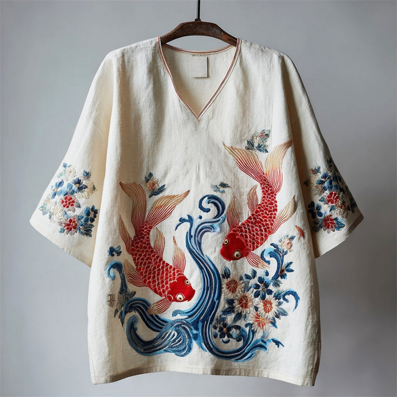 Camisa de diseño cuidado
