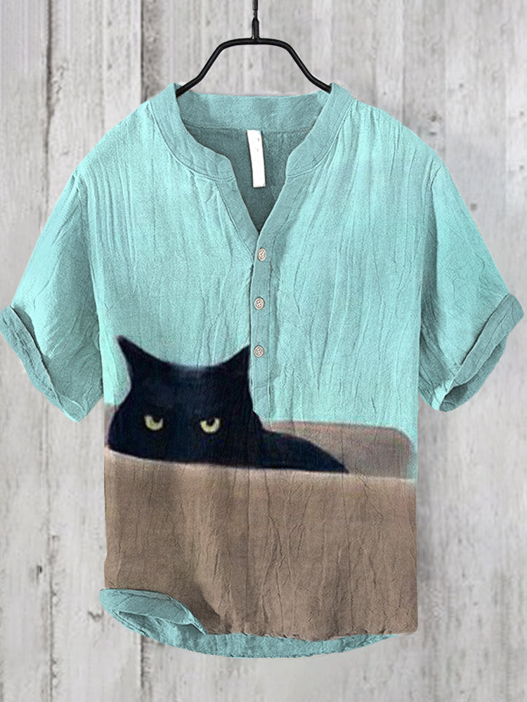 Camisa de estilo vintage atemporal