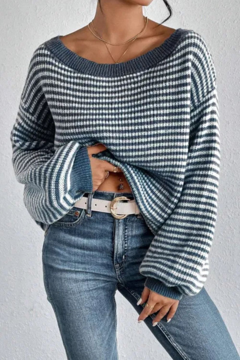 Suéter de inspiración vintage