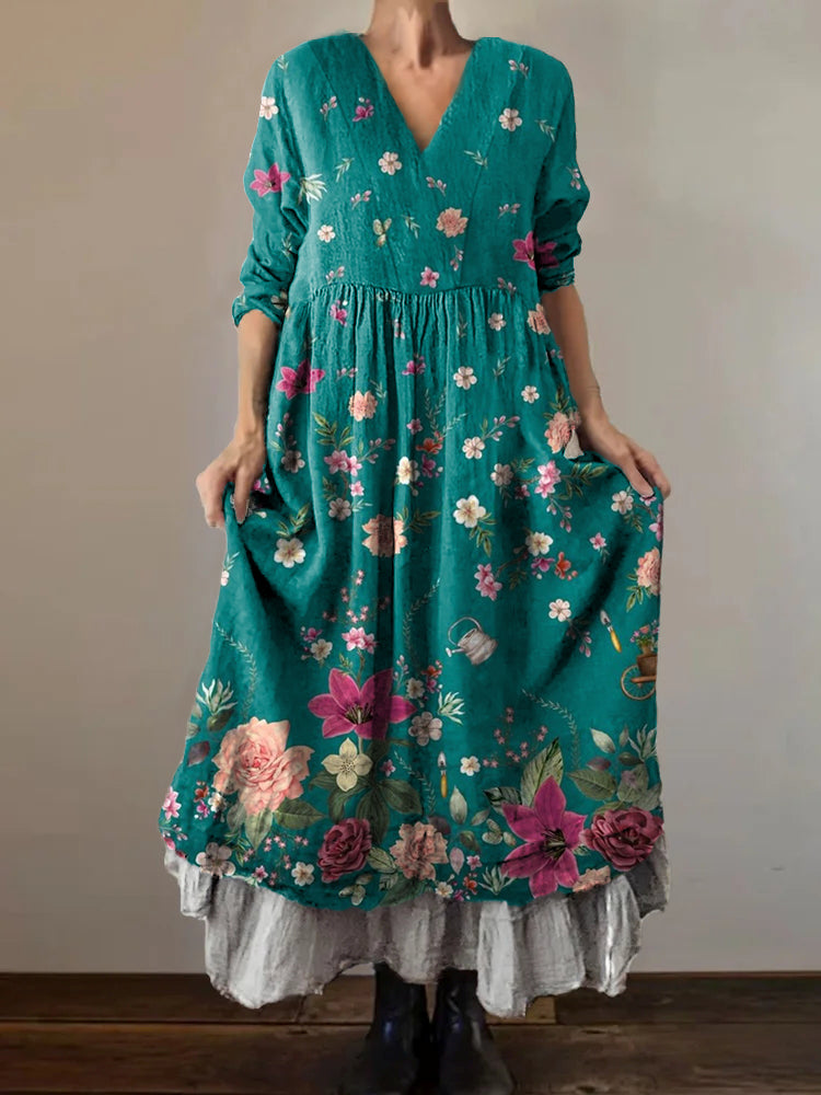 Vestido de inspiración vintage
