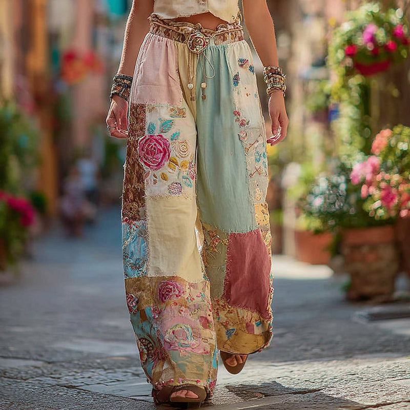 Pantalones de diseño elegante