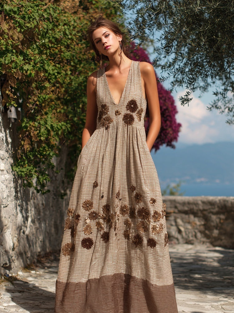 Vestido de diseño cuidado