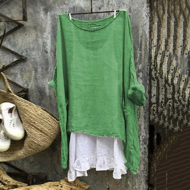 Camisa de estilo vintage atemporal