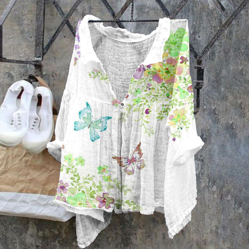 Camisa de estilo vintage atemporal