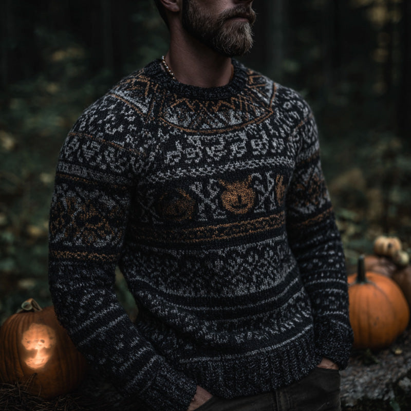 Suéter de inspiración vintage