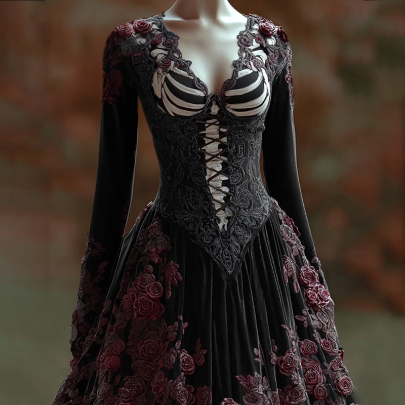 Vestido de inspiración vintage