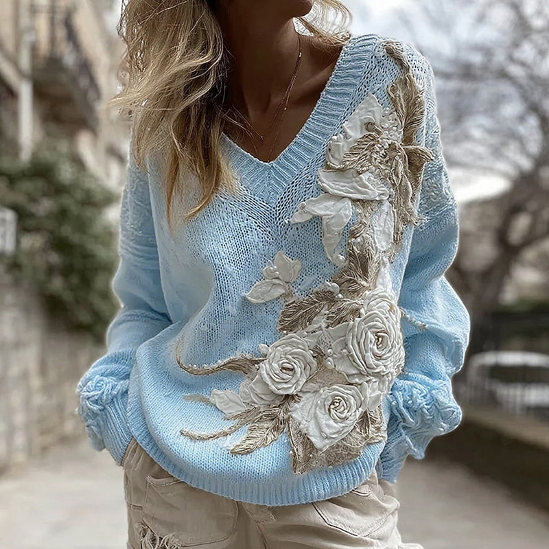Suéter de estilo vintage atemporal