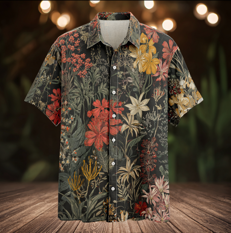 Camisa bellamente confeccionado