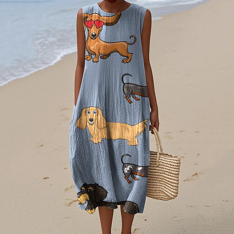 Vestido de estilo vintage atemporal