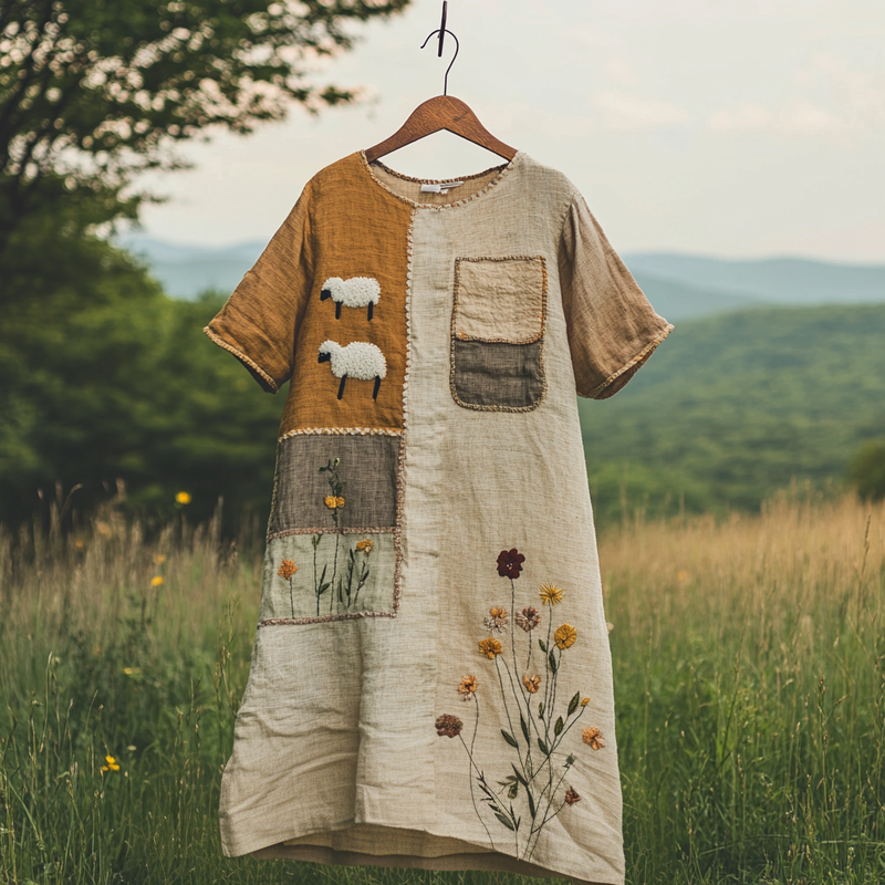 Vestido de estilo vintage atemporal