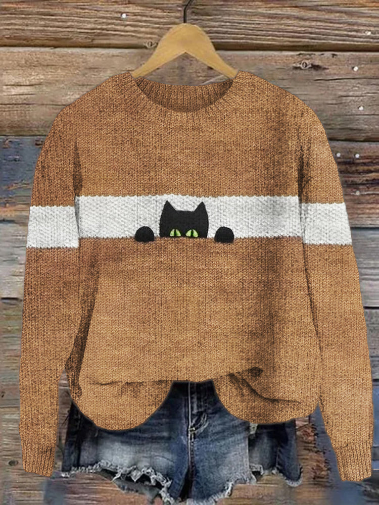 Suéter de estilo vintage atemporal