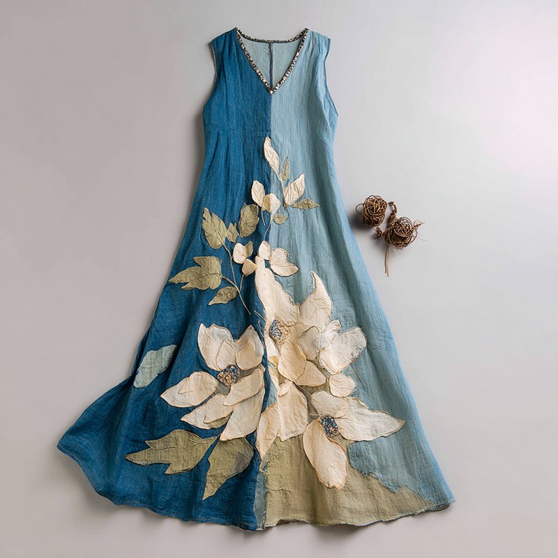 Vestido de diseño cuidado
