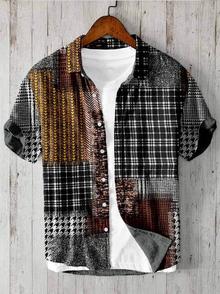 Camisa de estilo vintage atemporal