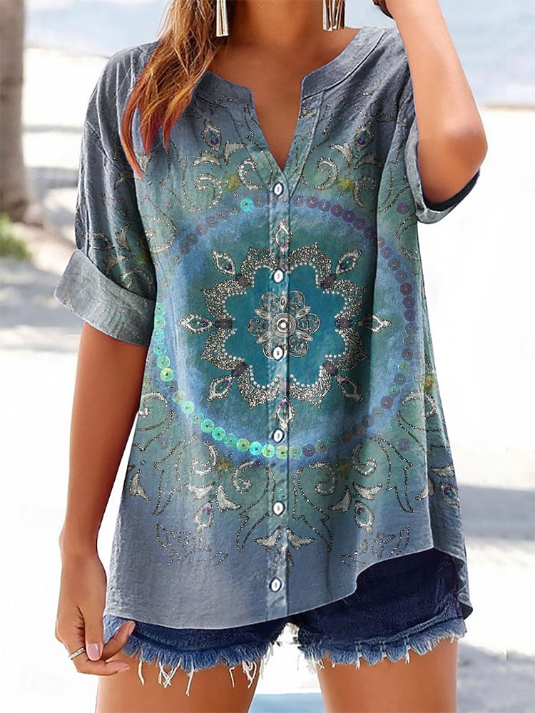 Camisa bellamente confeccionado