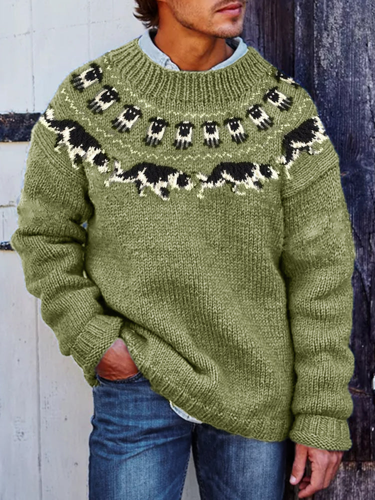 Suéter vintage clásico