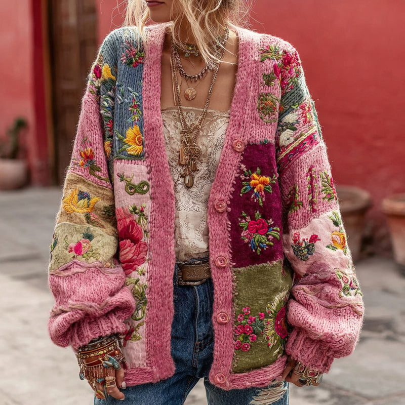Cárdigan de estilo vintage atemporal
