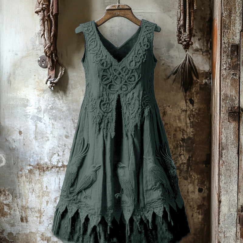 Vestido de estilo vintage atemporal