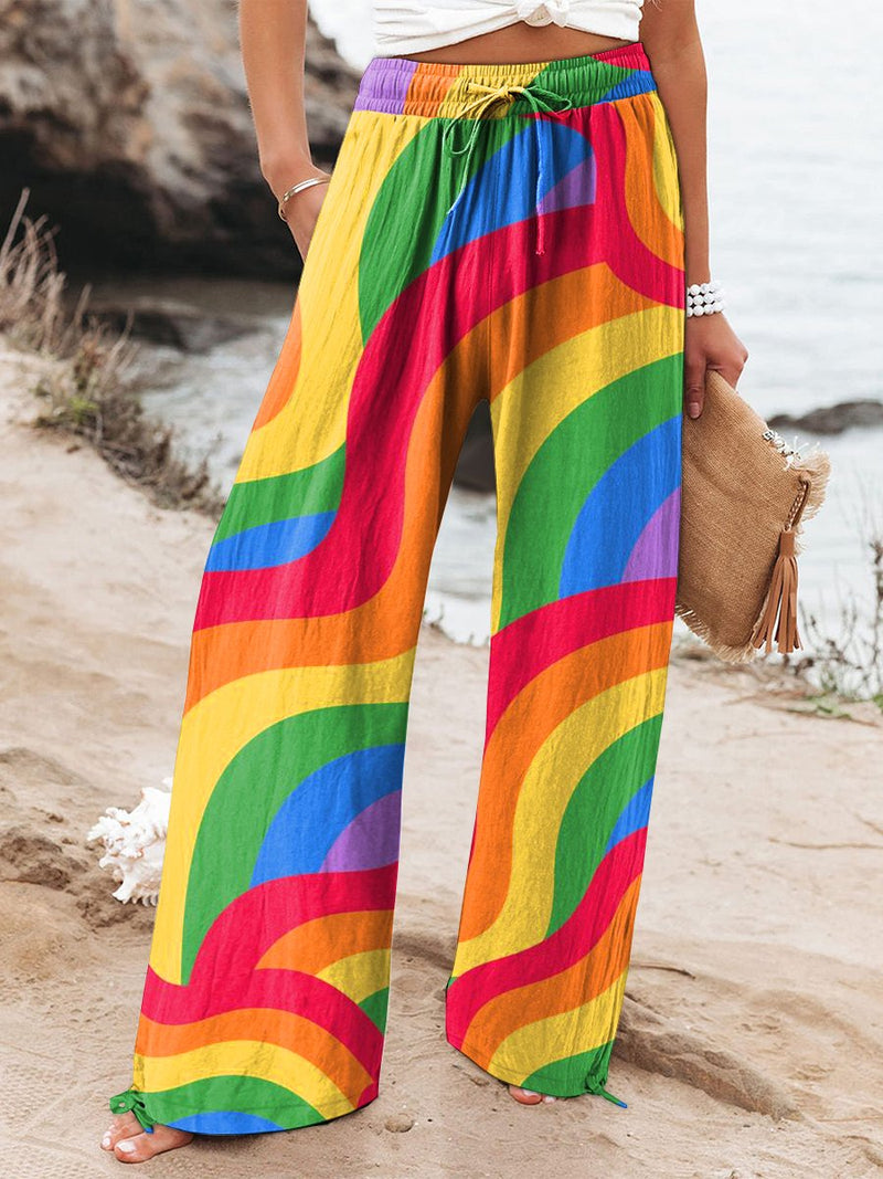 Pantalones de diseño elegante