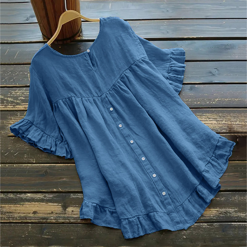 Camisa de estilo vintage atemporal