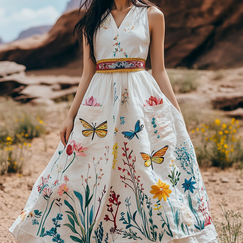 Vestido vintage clásico