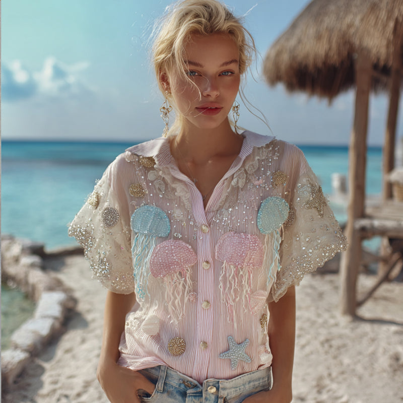 Camisa de inspiración vintage