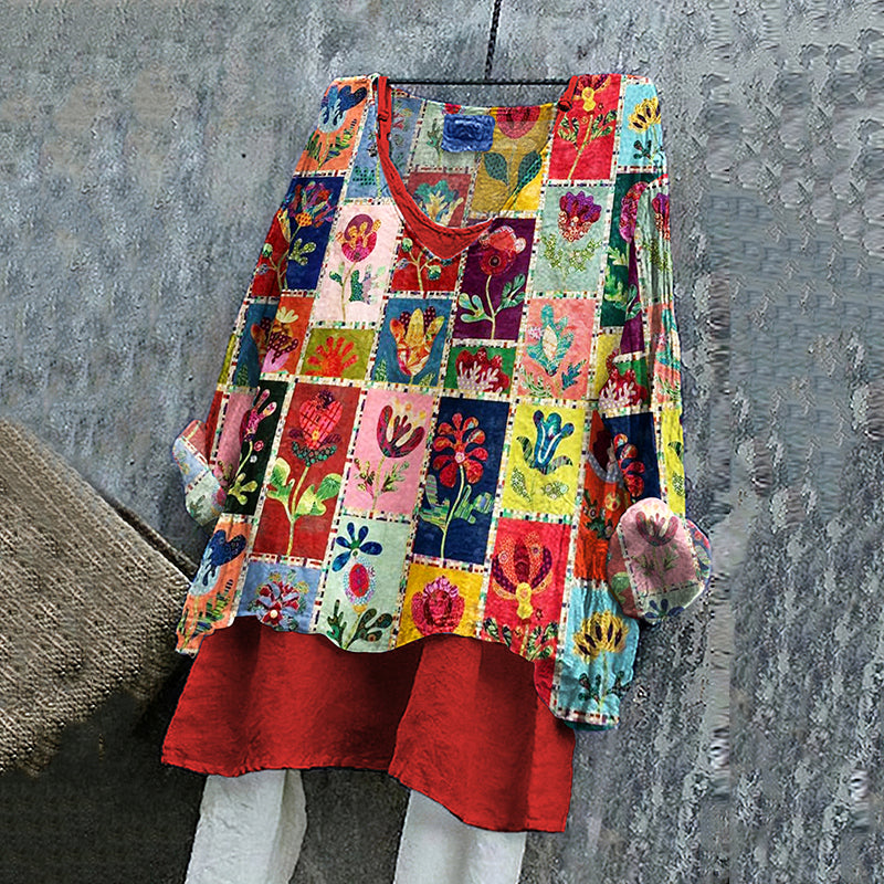 Camisa de inspiración vintage