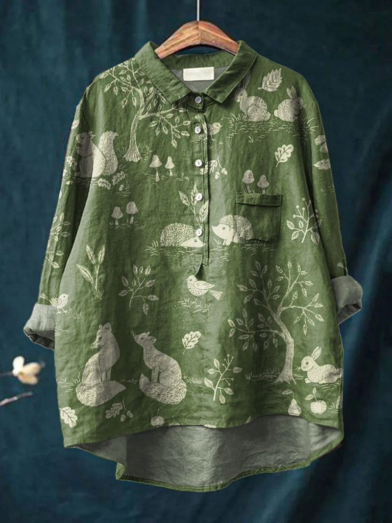 Camisa bellamente confeccionado