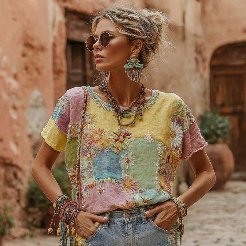 Camiseta de inspiración vintage