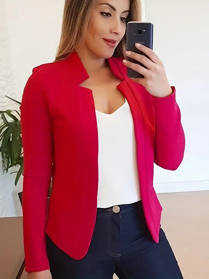 CM | Elegante blazer de manga larga para la primavera