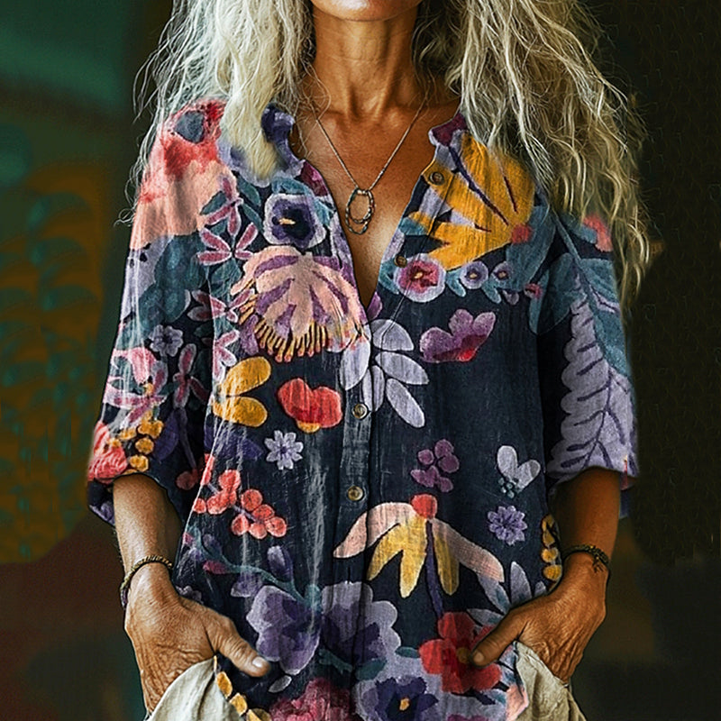 Camisa bellamente confeccionado