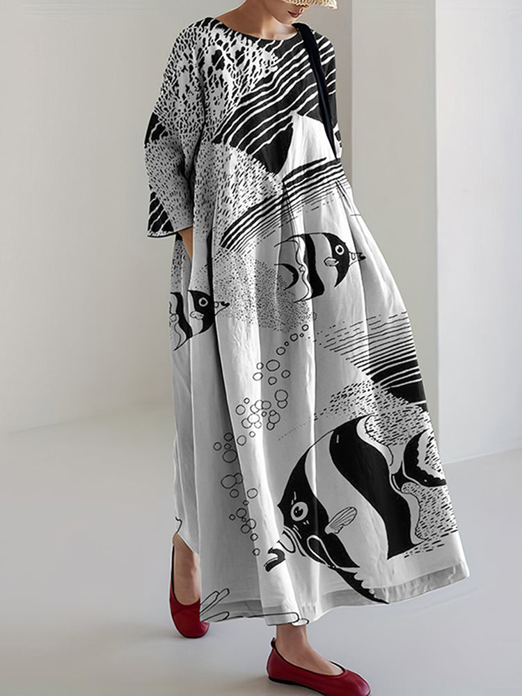 Vestido de inspiración vintage