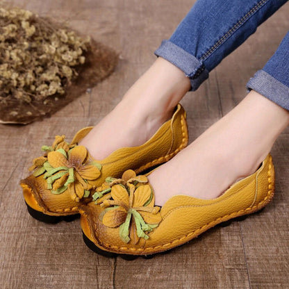 KL | Zapatos casual glamurosos con detalle floral