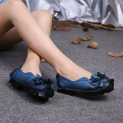 KL | Zapatos casual glamurosos con detalle floral